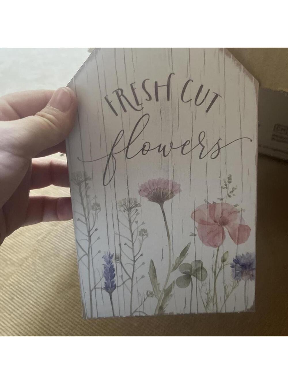Fresh Cut Flowers Multi and White Decor-home-accesory